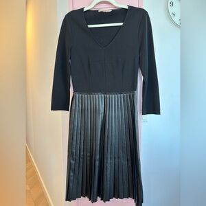 Pennyblack size 4 pleated midi dress